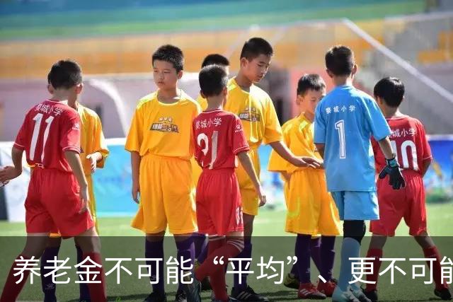 养老金不可能“平均”、更不可能“普惠”！