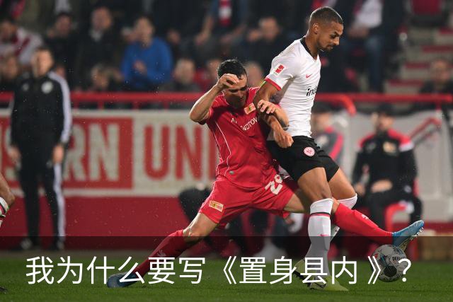 我为什么要写《置身县内 》？